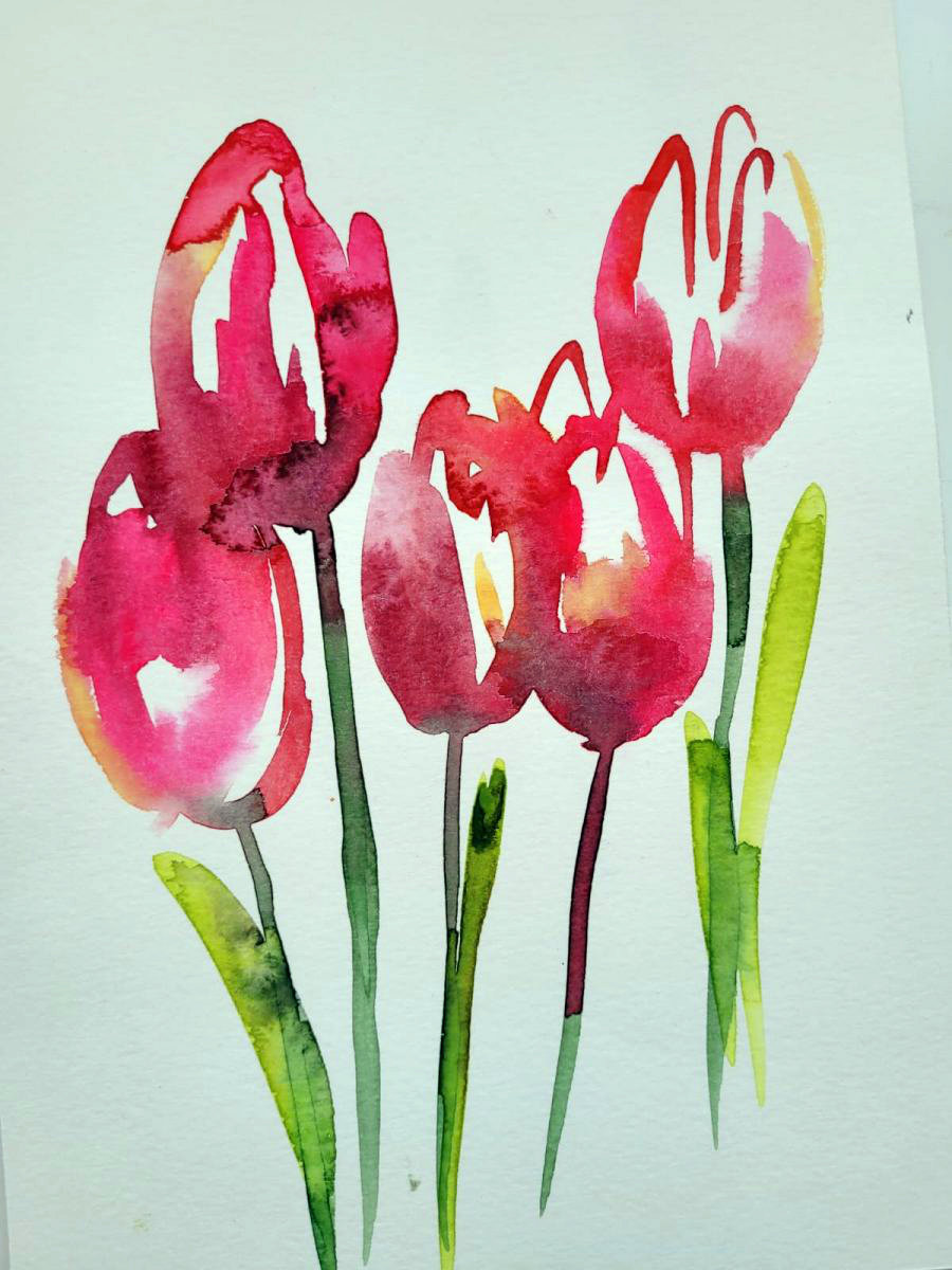 Atelier Fleurs à l’aquarelle