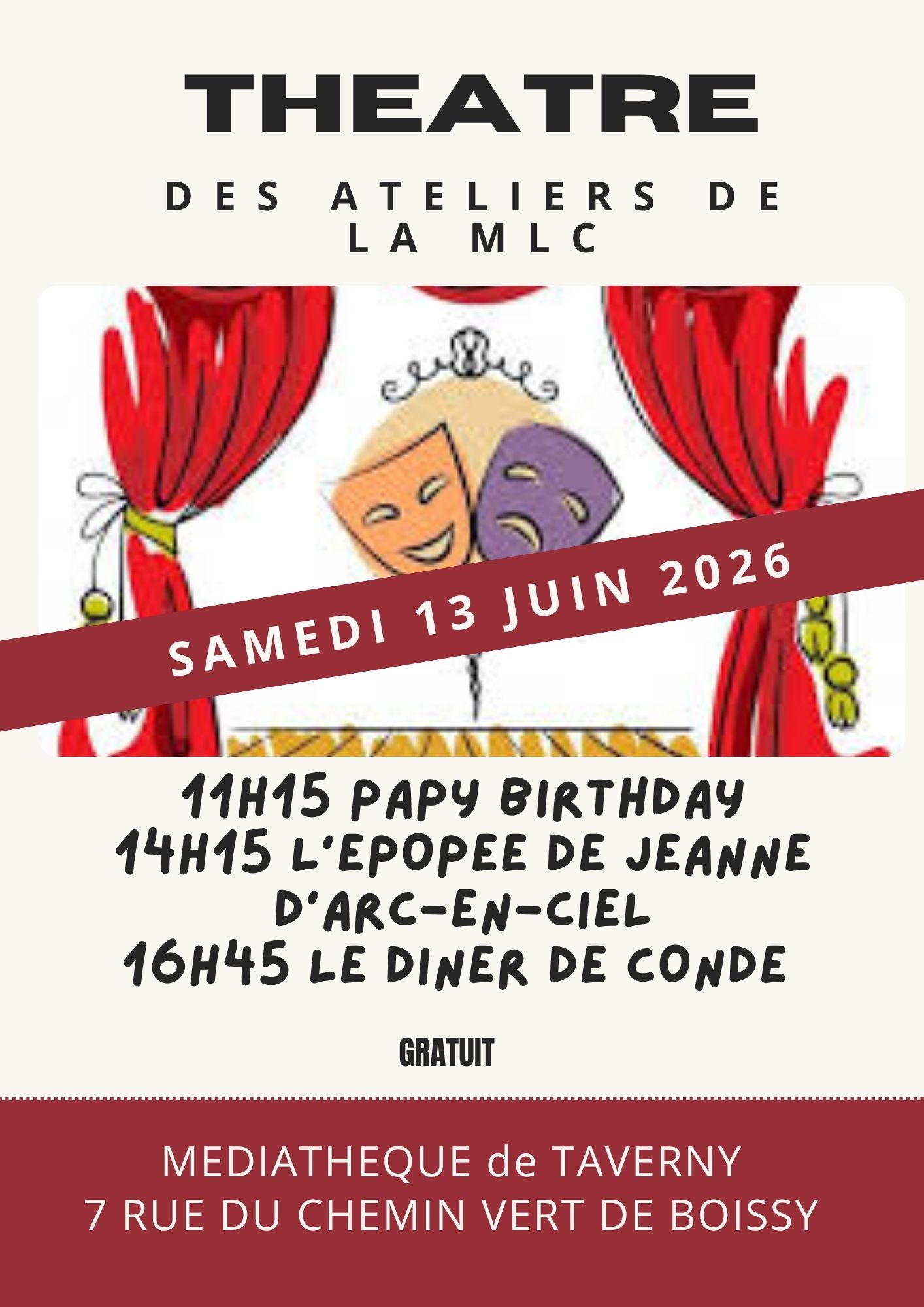 Théatre des ateliers de la MLC